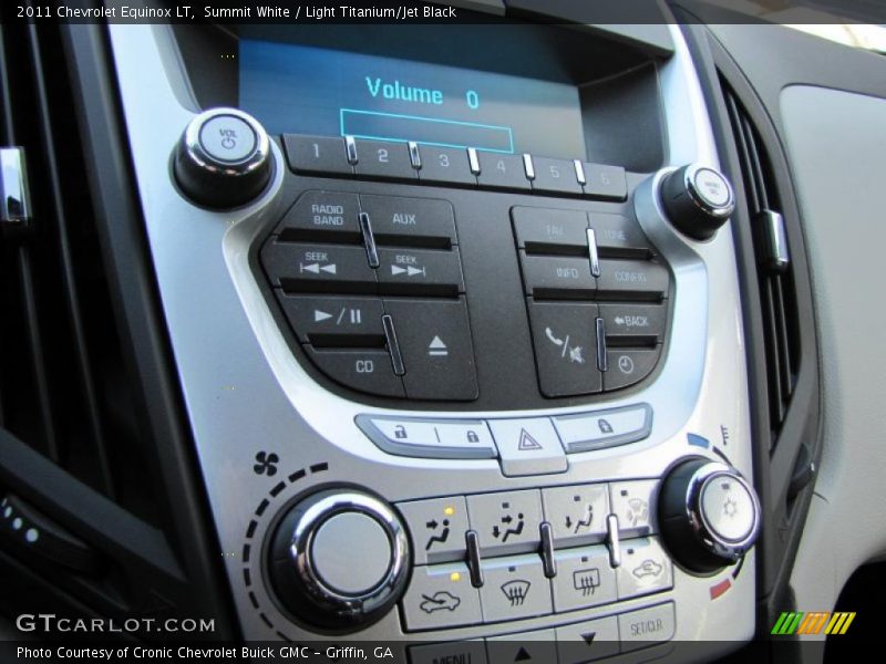 Controls of 2011 Equinox LT