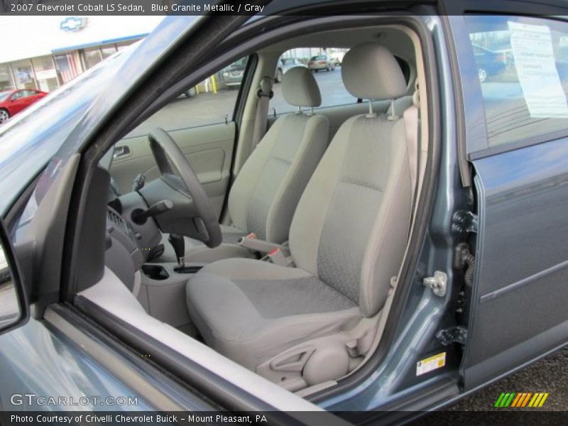 Blue Granite Metallic / Gray 2007 Chevrolet Cobalt LS Sedan