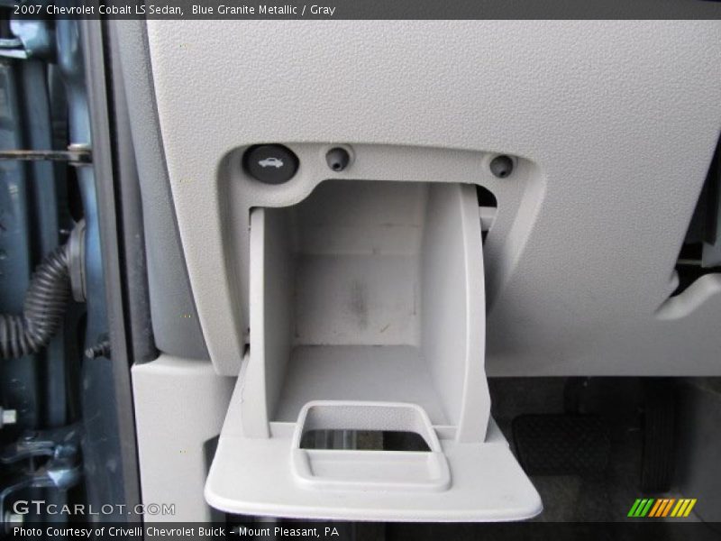 Blue Granite Metallic / Gray 2007 Chevrolet Cobalt LS Sedan