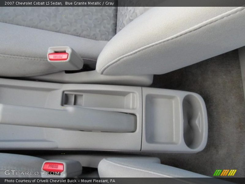 Blue Granite Metallic / Gray 2007 Chevrolet Cobalt LS Sedan