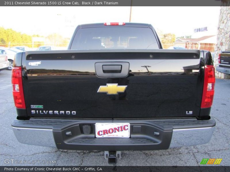 Black / Dark Titanium 2011 Chevrolet Silverado 1500 LS Crew Cab