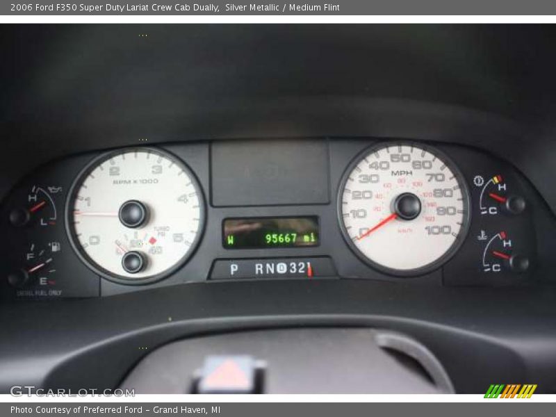 2006 F350 Super Duty Lariat Crew Cab Dually Lariat Crew Cab Dually Gauges