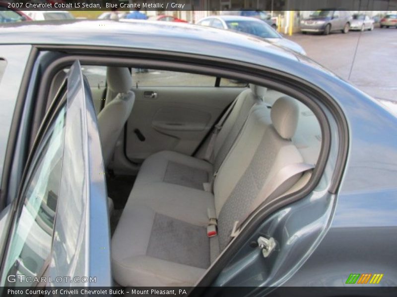 Blue Granite Metallic / Gray 2007 Chevrolet Cobalt LS Sedan