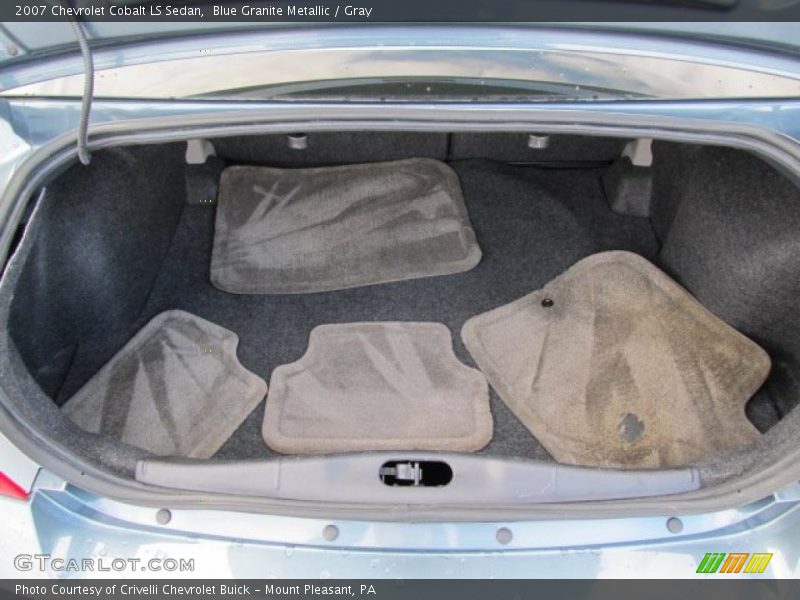 Blue Granite Metallic / Gray 2007 Chevrolet Cobalt LS Sedan