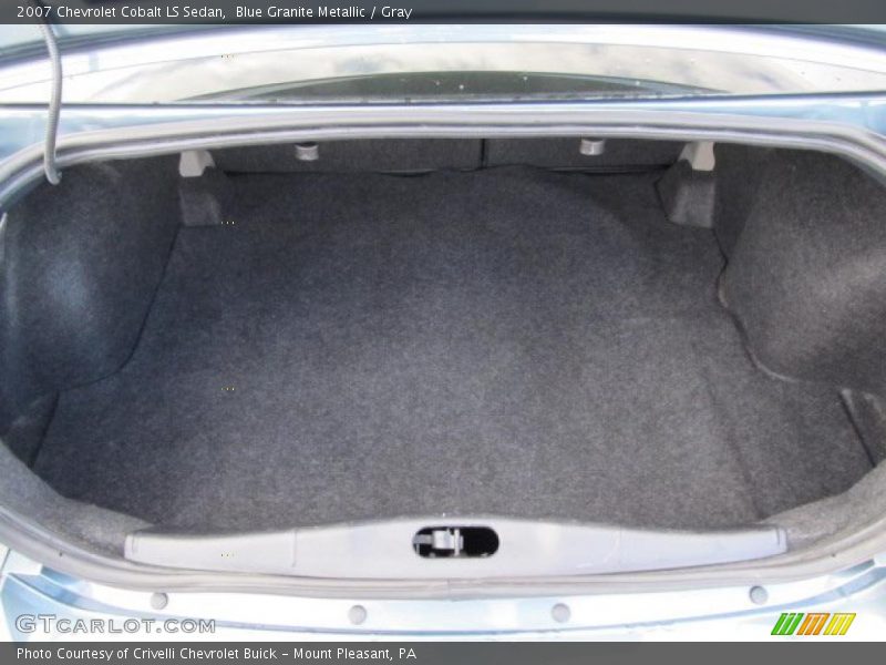 Blue Granite Metallic / Gray 2007 Chevrolet Cobalt LS Sedan