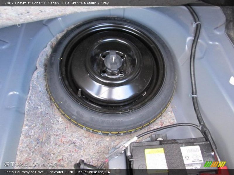 Blue Granite Metallic / Gray 2007 Chevrolet Cobalt LS Sedan