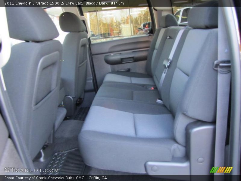  2011 Silverado 1500 LS Crew Cab Dark Titanium Interior
