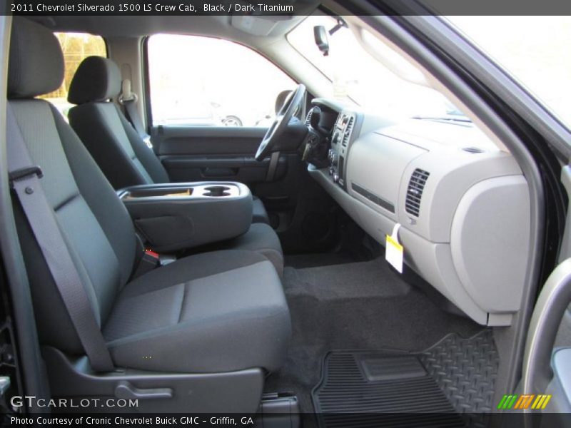 Black / Dark Titanium 2011 Chevrolet Silverado 1500 LS Crew Cab