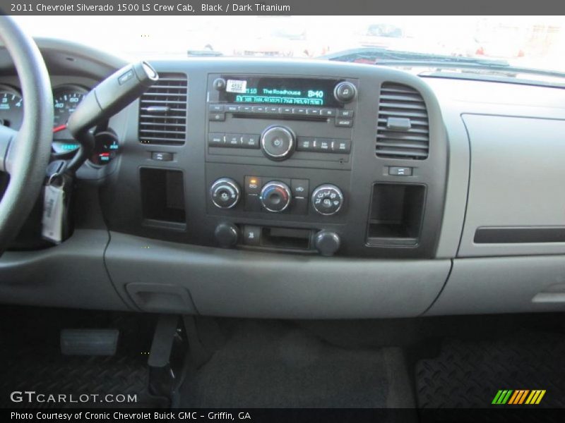Black / Dark Titanium 2011 Chevrolet Silverado 1500 LS Crew Cab