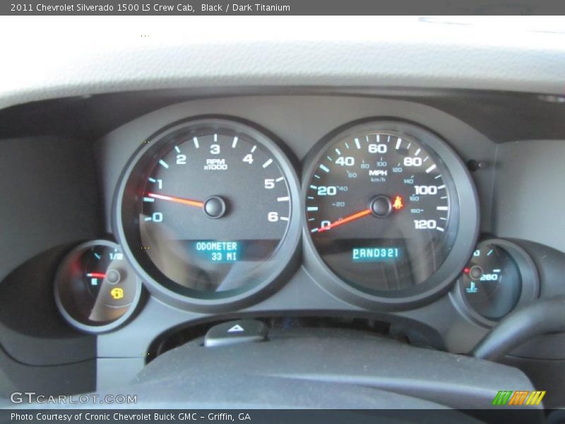  2011 Silverado 1500 LS Crew Cab LS Crew Cab Gauges