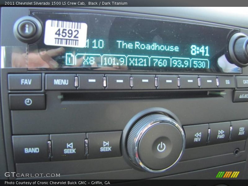 Controls of 2011 Silverado 1500 LS Crew Cab