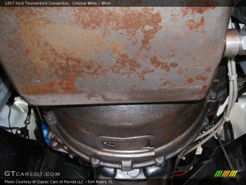 Colonial White / White 1957 Ford Thunderbird Convertible