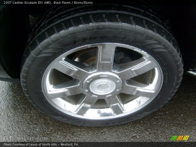 Black Raven / Ebony/Ebony 2007 Cadillac Escalade ESV AWD