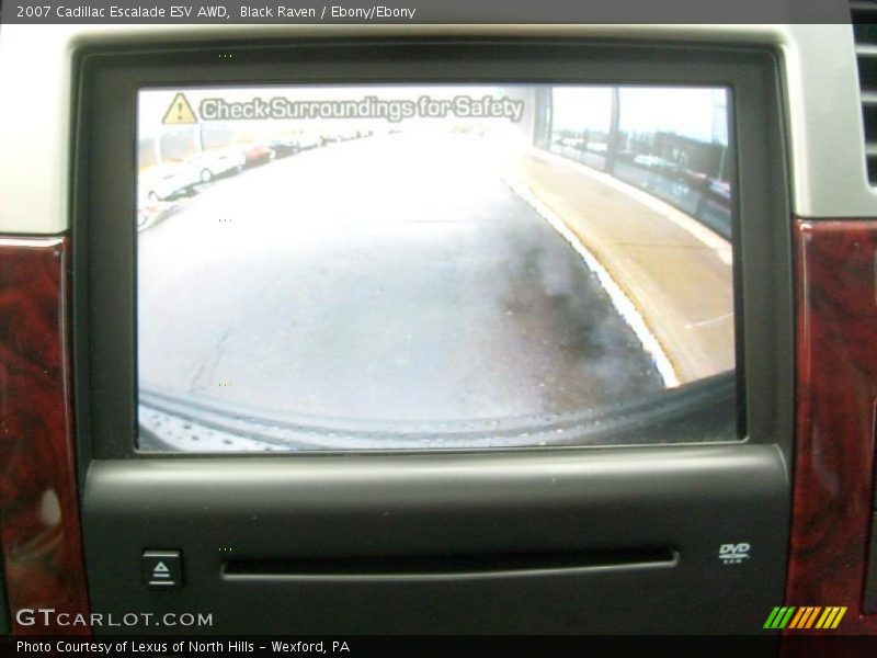 Black Raven / Ebony/Ebony 2007 Cadillac Escalade ESV AWD