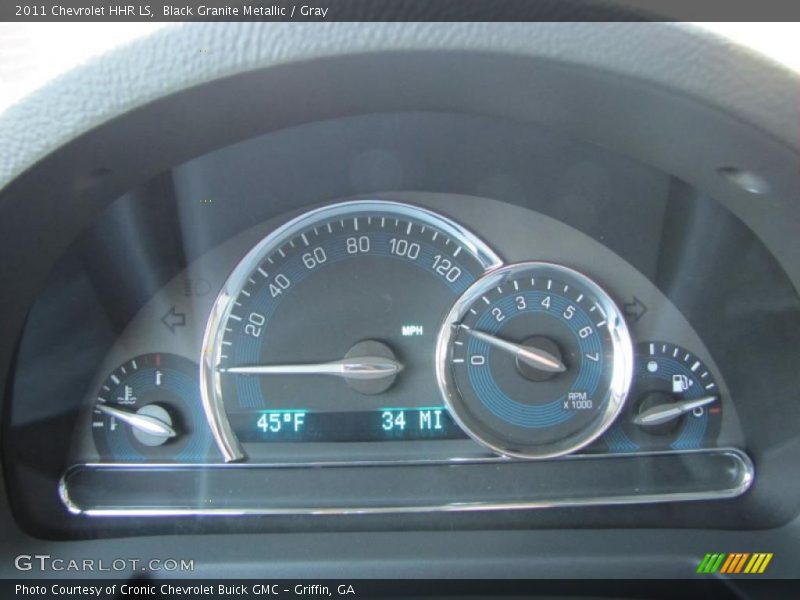 Black Granite Metallic / Gray 2011 Chevrolet HHR LS