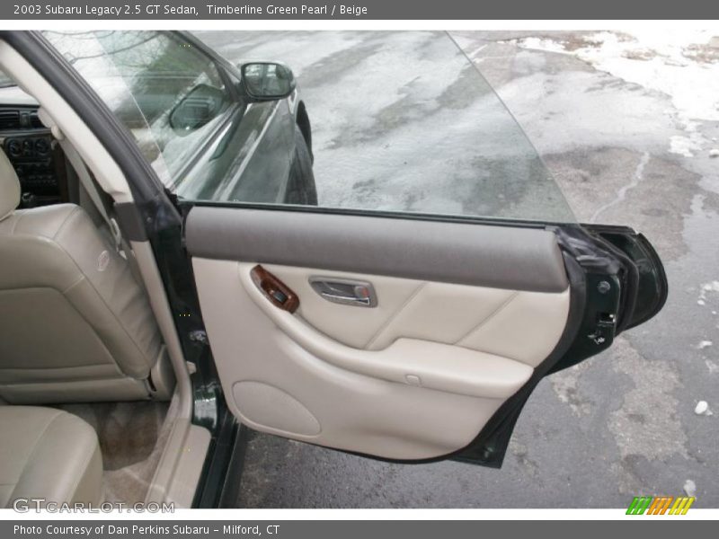 Door Panel of 2003 Legacy 2.5 GT Sedan