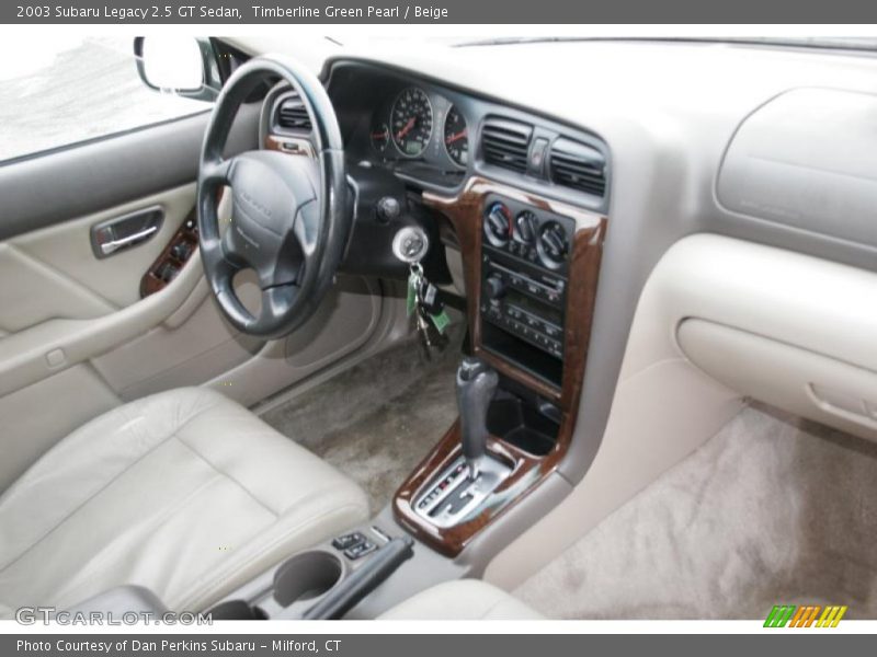  2003 Legacy 2.5 GT Sedan Beige Interior