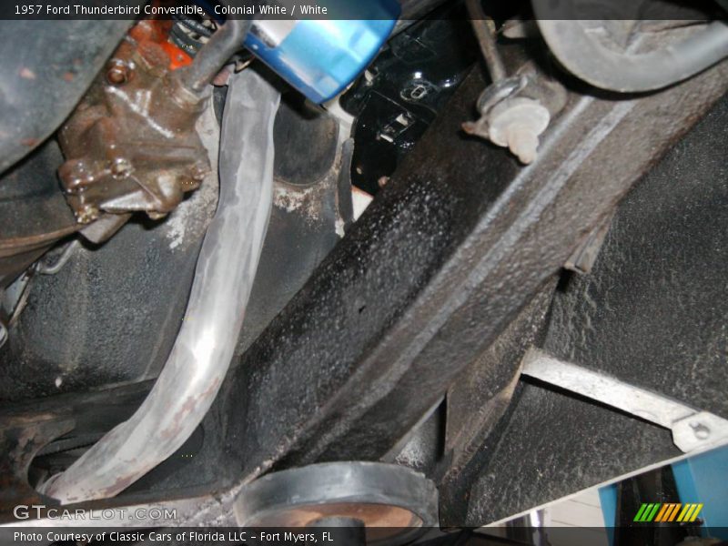Colonial White / White 1957 Ford Thunderbird Convertible
