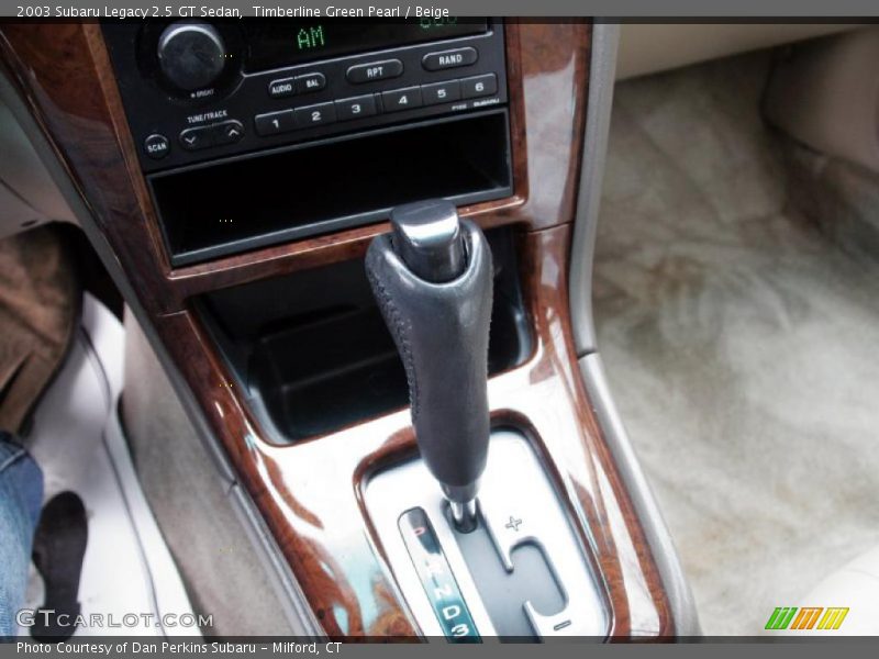  2003 Legacy 2.5 GT Sedan 4 Speed Automatic Shifter