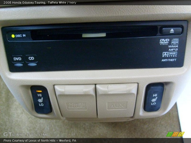 Taffeta White / Ivory 2008 Honda Odyssey Touring