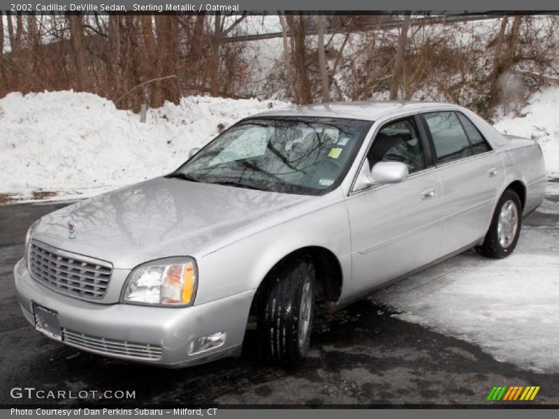 Sterling Metallic / Oatmeal 2002 Cadillac DeVille Sedan