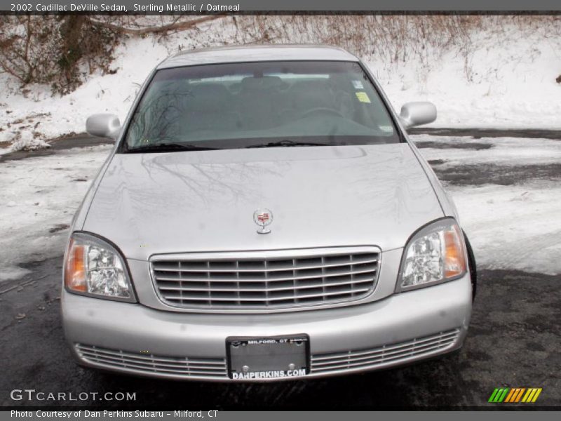 Sterling Metallic / Oatmeal 2002 Cadillac DeVille Sedan