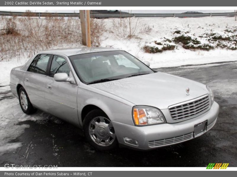 Sterling Metallic / Oatmeal 2002 Cadillac DeVille Sedan