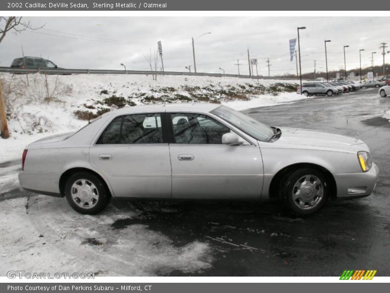 Sterling Metallic / Oatmeal 2002 Cadillac DeVille Sedan