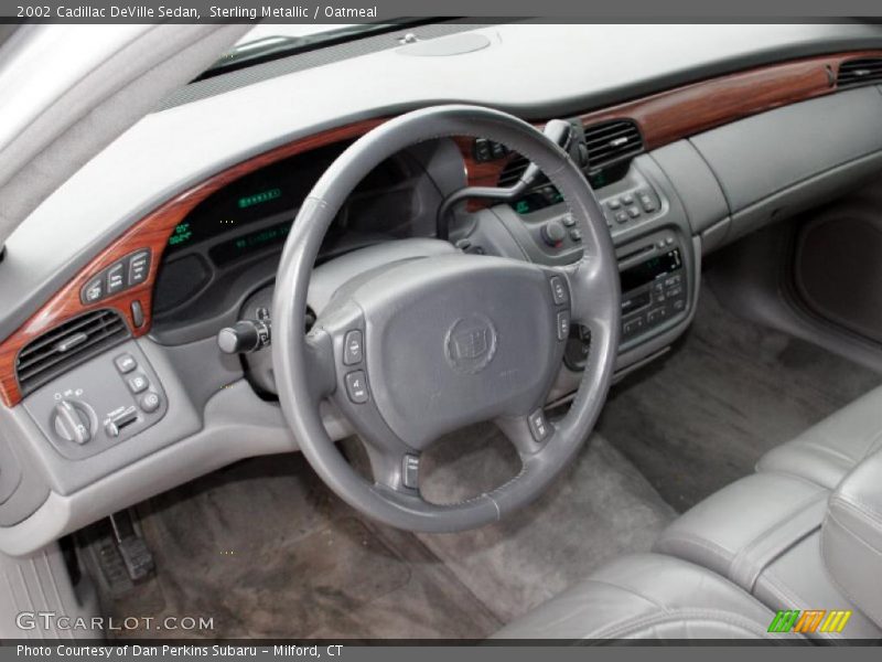 Sterling Metallic / Oatmeal 2002 Cadillac DeVille Sedan