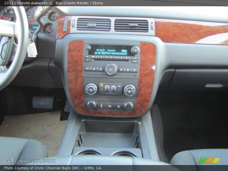 Blue Granite Metallic / Ebony 2011 Chevrolet Avalanche LS