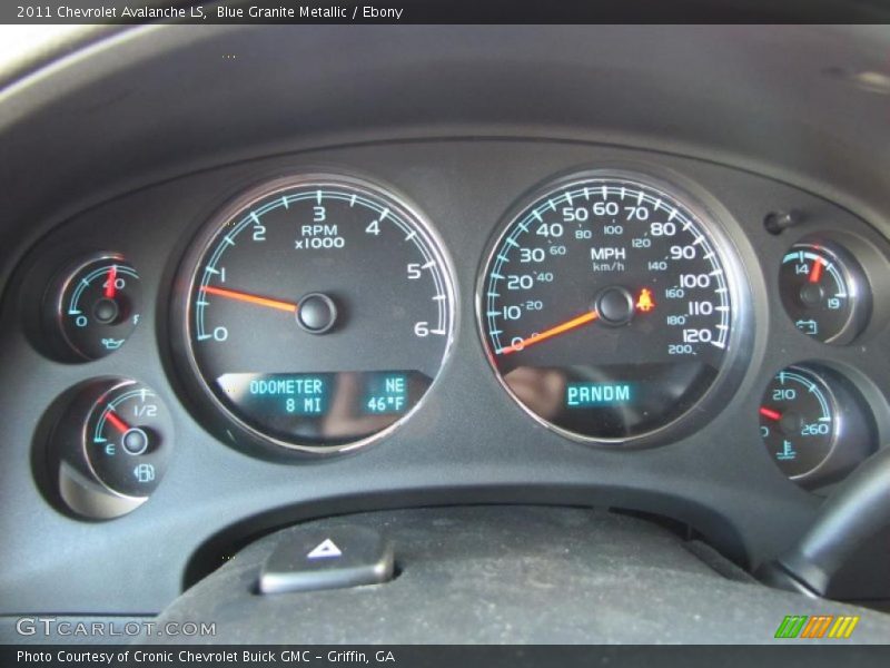  2011 Avalanche LS LS Gauges