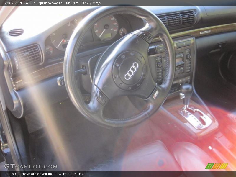 Brilliant Black / Onyx 2002 Audi S4 2.7T quattro Sedan