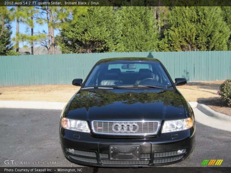 Brilliant Black / Onyx 2002 Audi S4 2.7T quattro Sedan