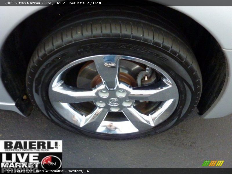 Liquid Silver Metallic / Frost 2005 Nissan Maxima 3.5 SE