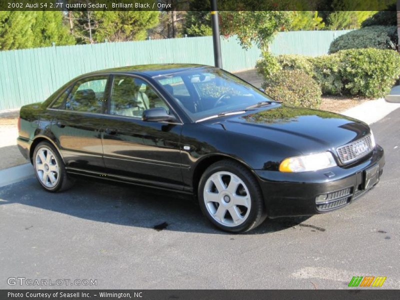 Brilliant Black / Onyx 2002 Audi S4 2.7T quattro Sedan