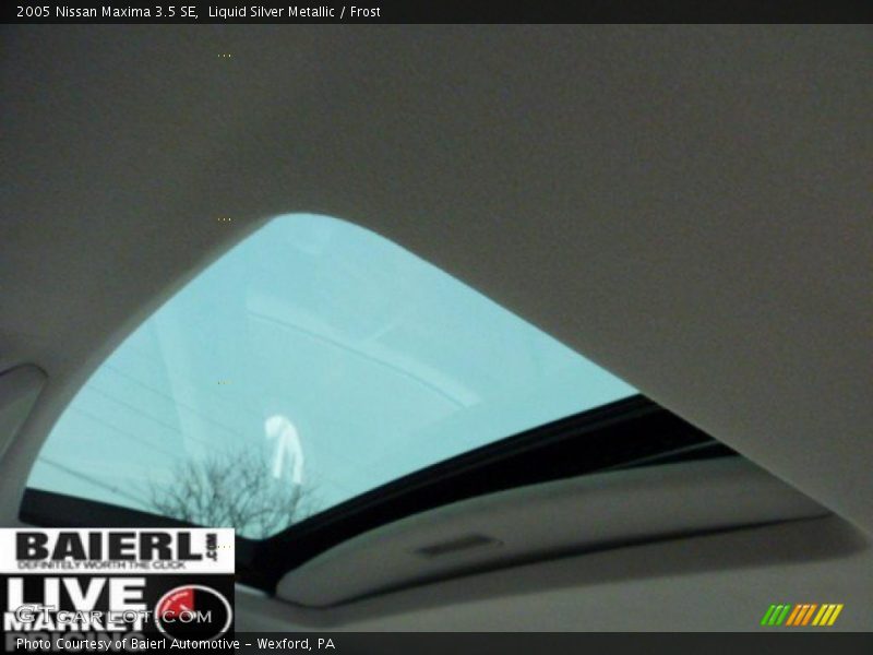 Liquid Silver Metallic / Frost 2005 Nissan Maxima 3.5 SE