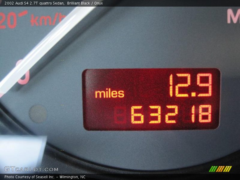Brilliant Black / Onyx 2002 Audi S4 2.7T quattro Sedan