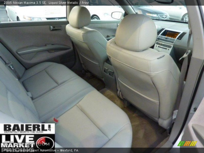 Liquid Silver Metallic / Frost 2005 Nissan Maxima 3.5 SE