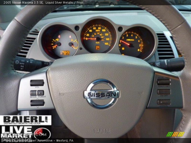 Liquid Silver Metallic / Frost 2005 Nissan Maxima 3.5 SE