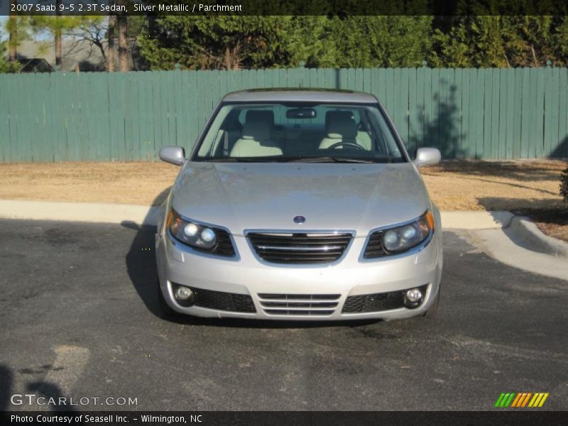 Silver Metallic / Parchment 2007 Saab 9-5 2.3T Sedan