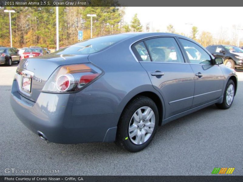 Ocean Gray / Frost 2011 Nissan Altima 2.5 S