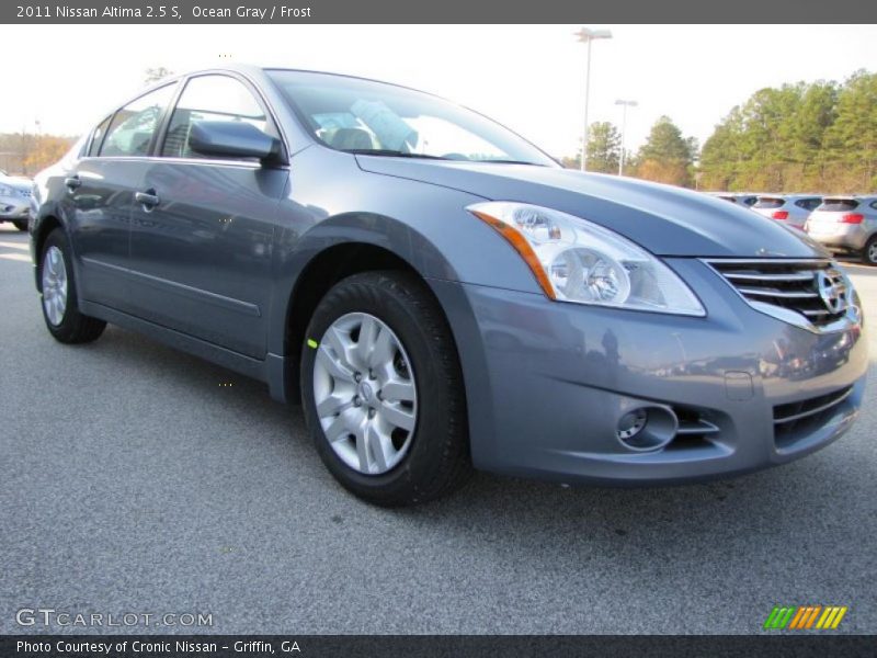 Ocean Gray / Frost 2011 Nissan Altima 2.5 S