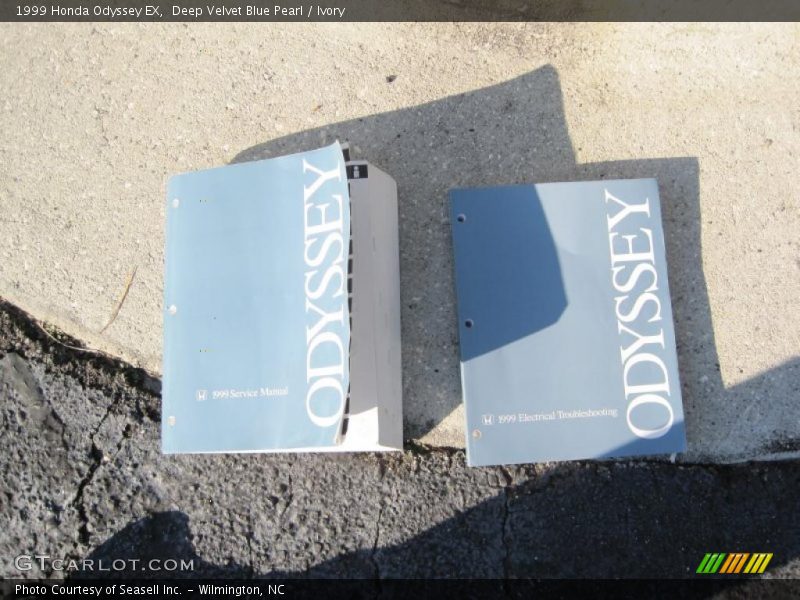 Deep Velvet Blue Pearl / Ivory 1999 Honda Odyssey EX