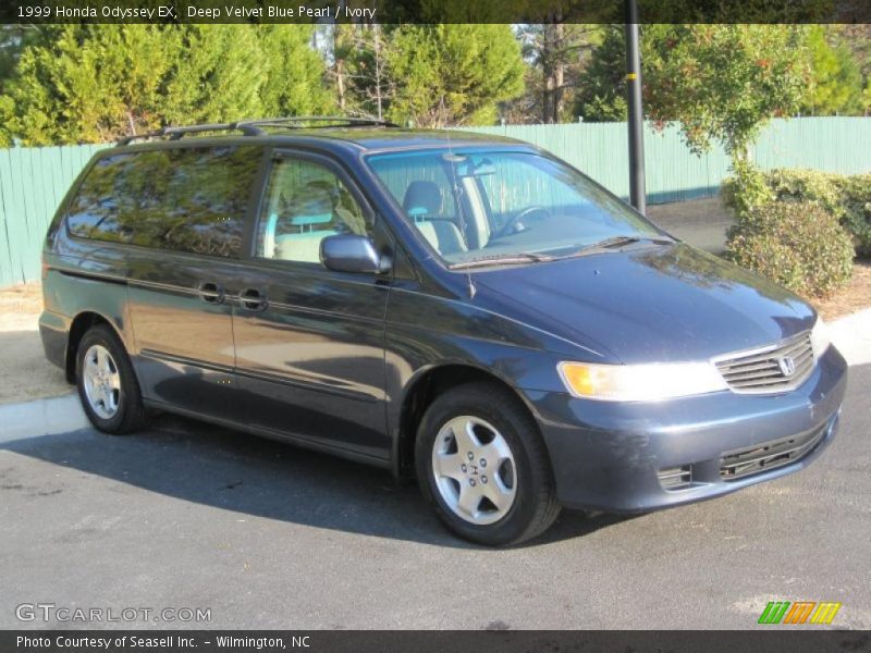 Deep Velvet Blue Pearl / Ivory 1999 Honda Odyssey EX