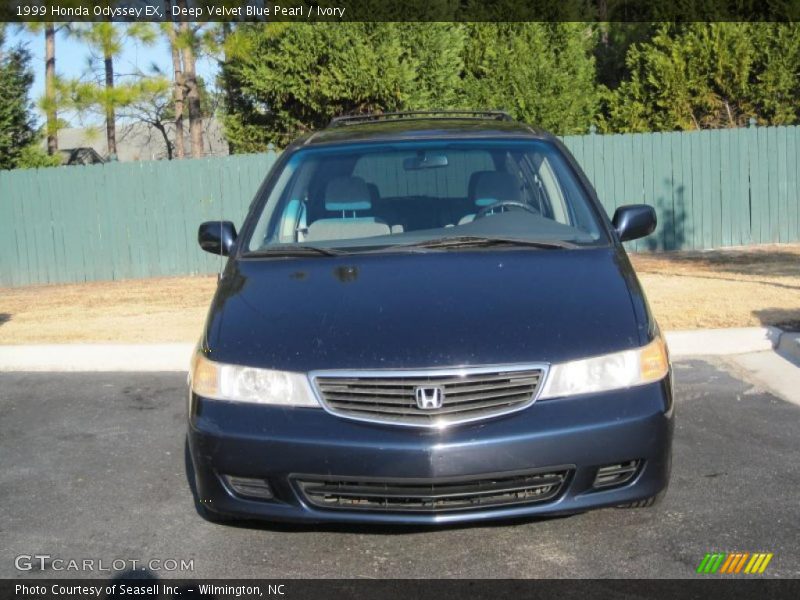Deep Velvet Blue Pearl / Ivory 1999 Honda Odyssey EX