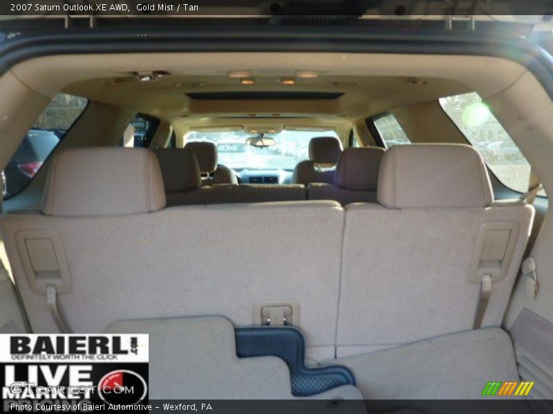 Gold Mist / Tan 2007 Saturn Outlook XE AWD