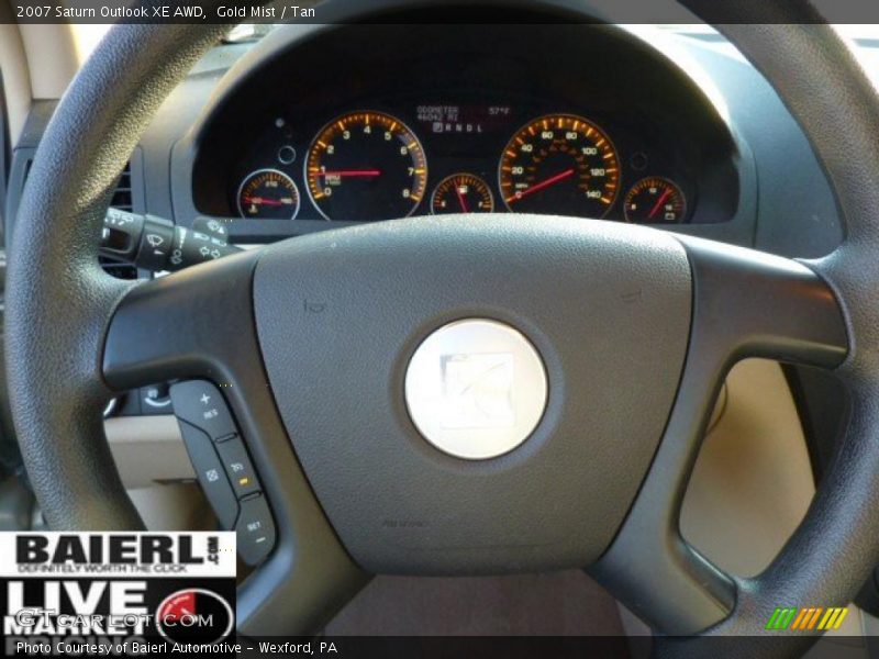 Gold Mist / Tan 2007 Saturn Outlook XE AWD