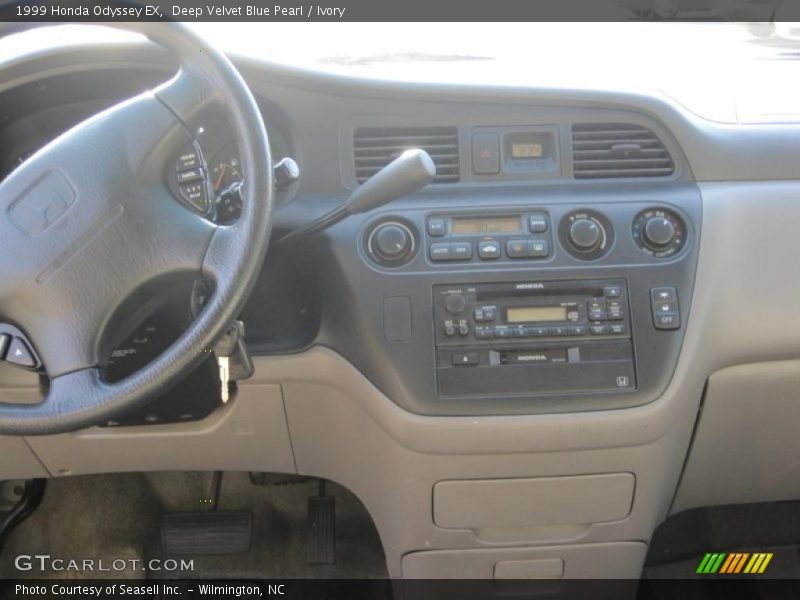 Deep Velvet Blue Pearl / Ivory 1999 Honda Odyssey EX