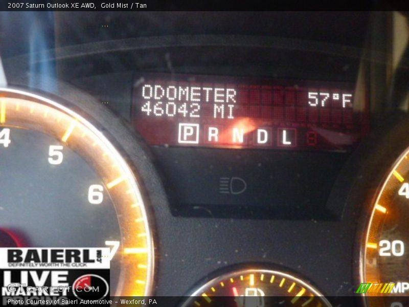 Gold Mist / Tan 2007 Saturn Outlook XE AWD