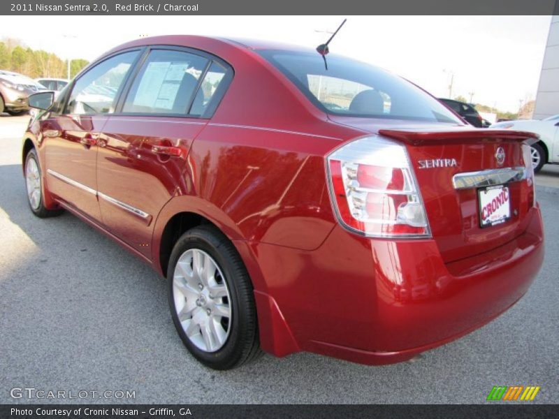 Red Brick / Charcoal 2011 Nissan Sentra 2.0